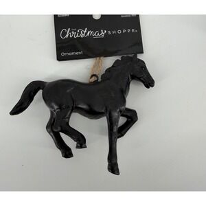 Black Horse Ornaments Christmas Shoppe New with Tags